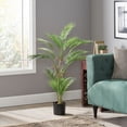 thumbnail image 2 of Troup 4' x 2.5' Artificial Tabletop Palm Tree, Green, 2 of 4