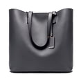 thumbnail image 4 of Womens Tote Fashion Casual Splash-proof Big Capacity Tote Handbag Shoulder Bag, 4 of 9