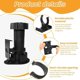 thumbnail image 3 of 20 PCS Furniture Leg Clips 28mm to 32mm, Compatible with Kitchen Skirting Board, Includes 40 Screws, 3 of 5