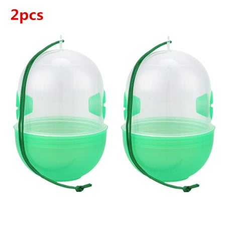 Pest Repeller,Portable Wasp catcher Bugs Trap Insect Bee Trapper Keeping Tools Pest Control Garden Supplies 1/2/4PCS Home Use Office (Best Bait For Wasp Trap)