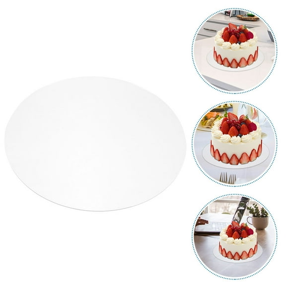 BRIGHTFUFU Reusable Cake Board Simple and Elegant Dessert Board 1Pcs