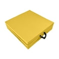 thumbnail image 2 of Esterilla de fitness para ejercicios básicos, antideslizante, impermeable, portátil, para yoga Amarillo, 2 of 8