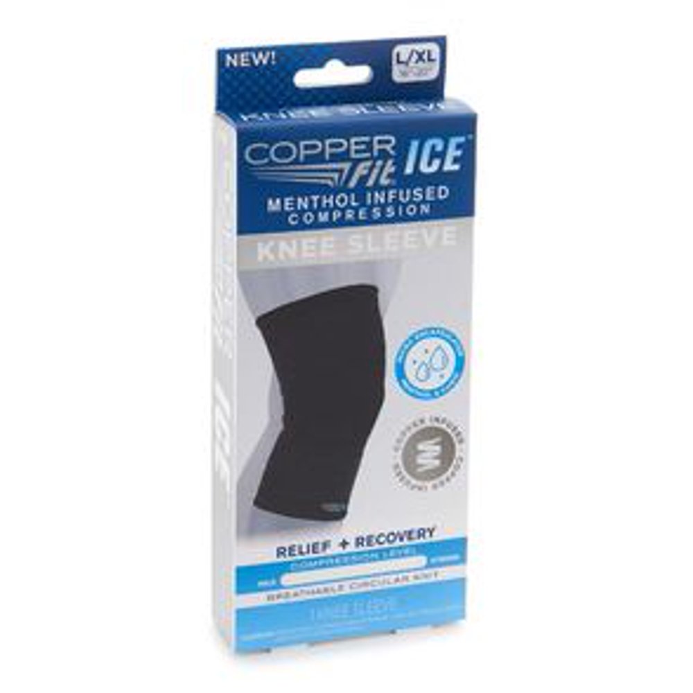 Copper Fit Ice Knee L/xl