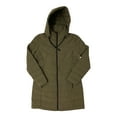 thumbnail image 2 of DKNY Women's Quilted Water Resistant Hooded Down Coat (Juniper, XXL), 2 of 2