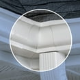 thumbnail image 3 of Amerimax Home Products 27201 Aluminum Gutter Inside Mitre White - 5 inch, 3 of 3