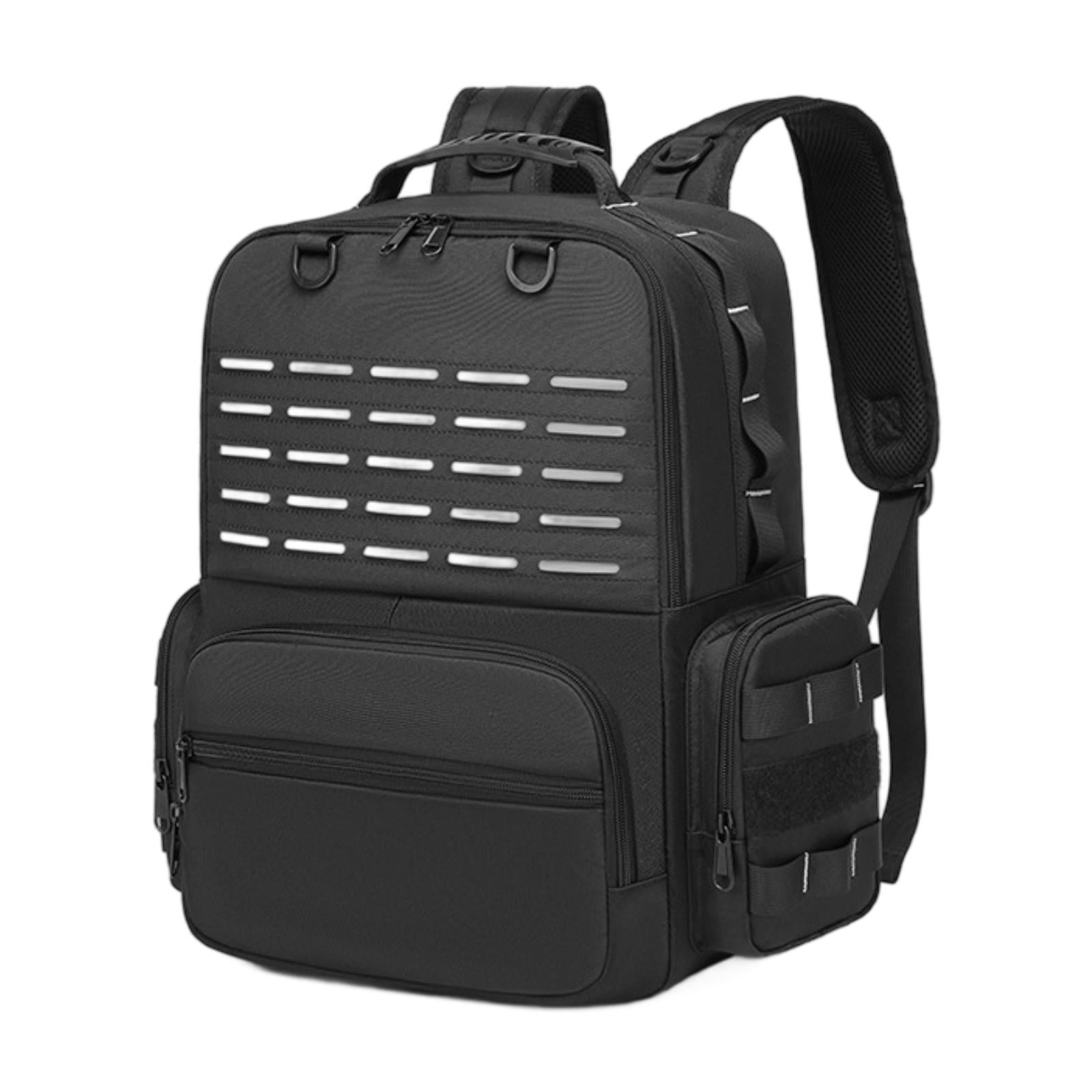 figatia Tool Backpack Tools Organizer Comfortable Breathable with Handle Waterproof Maintenance Worker with Multiple Pockets Tool Bag