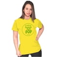thumbnail image 5 of Pineapple Tootsie Roll Pop Flavor Women's T Shirt Ladies Tee Brisco Brands S, 5 of 6