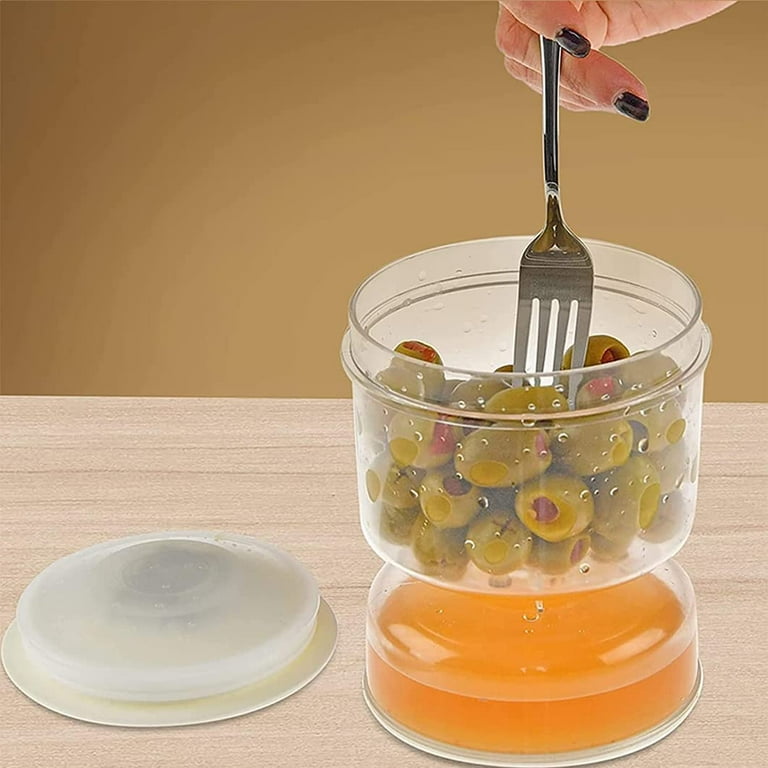 Creative Food Grade Glass Storage Jar Candy Jar Fruit Pickle Jar with Lid  Transparent Airtight Jar