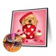 thumbnail image 1 of Cuadros Decorativos 5D bricolaje taladro redondo completo diamante pintura perro Kit decoración del hogar arte artesanía Tmvgtek embutido en tela, 1 of 8