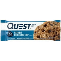 Quest Protein Bar, Oatmeal Chocolate Chip, 20g Protein, 1 Count