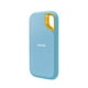 thumbnail image 1 of SanDisk Extreme Portable SSD de 1 TB - Hasta 1050 MB/s, USB-C, USB 3.2 Gen 2, resistencia al agua y al polvo IP65, firmware actualizado, azul cielo - Unidad de estado sólido externa - SDSSDE61-1T00-G2, 1 of 5