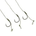 thumbnail image 4 of S SERENABLE 3pcs Ready Tied Carp Fishing Rigs - Barbed Hook Assembled Rigs Hook Size 6, 4 of 9