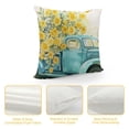 thumbnail image 4 of Chilfamy  Summer Pillow Covers nSunflower vases Truck Decor Throw Pillows Covers Outdoor Spring Summer Yellow Pillow Covers Decor Couch Living Room 22x22in, 4 of 5