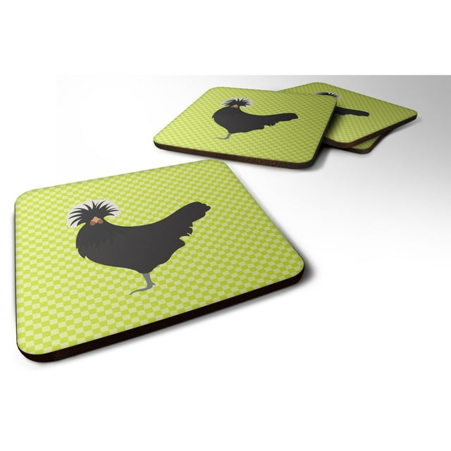 "Treasures Poland Green Decorative coasters, 3.5, Multicolor" Caroline's Treasures BB7660FC