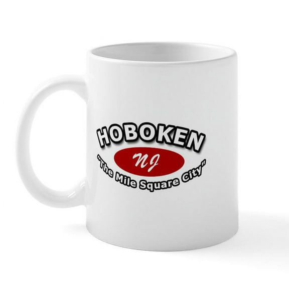 CafePress - Mile Square, Hoboken, NJ Mug - 11 oz Ceramic Mug - Novelty Coffee Tea Cup