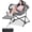 Gary, variant on outdoor basic Adjustable Camping Folding Chair with Footrest - Portable Zero Gravity Lounge Chair for Beach, Lawn, Picnic, Fishing & Backpacking Trips, Supports 600lbs