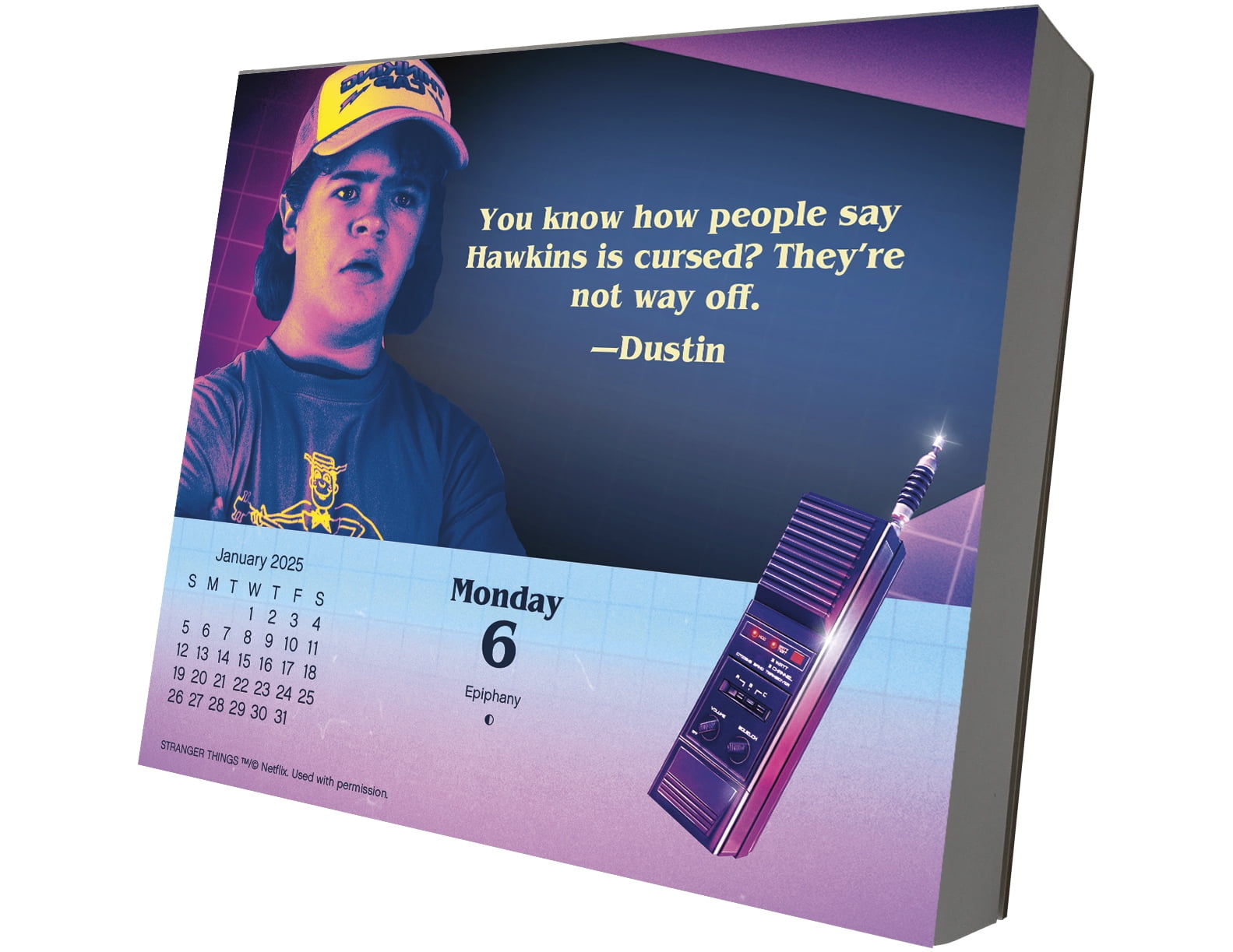 2025 Stranger Things Box Calendar, Daily Count