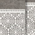 thumbnail image 2 of Linum Home Textiles 100% Turkish Cotton Arian 2PC Cream Lace Embellished Hand Towel Set, 2 of 2