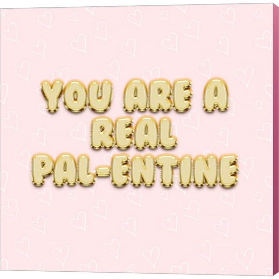 Great Art Now Pal-entine II by Grace Popp, Canvas Wall Art, 12W x 12H