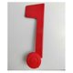 thumbnail image 4 of 2Pcs Mailbox Flag Replacement Metal Mailbox Flag Replacement Kit Red Flag for Mailbox, Outside Mail, 4 of 5