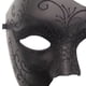 thumbnail image 2 of Máscara de media cara Phantom Half Face Mask Phantom Oper Mascarada para hombre para Halloween, 2 of 6