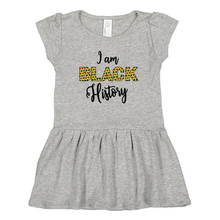 

Inktastic I Am Black History Gift Toddler Girl Dress