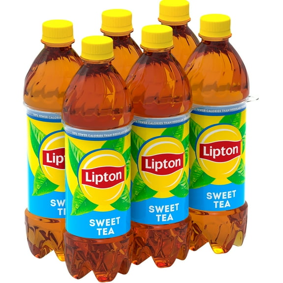 Lipton Iced Tea Sweet Tea 16.9 Fluid Ounce, 6 Count