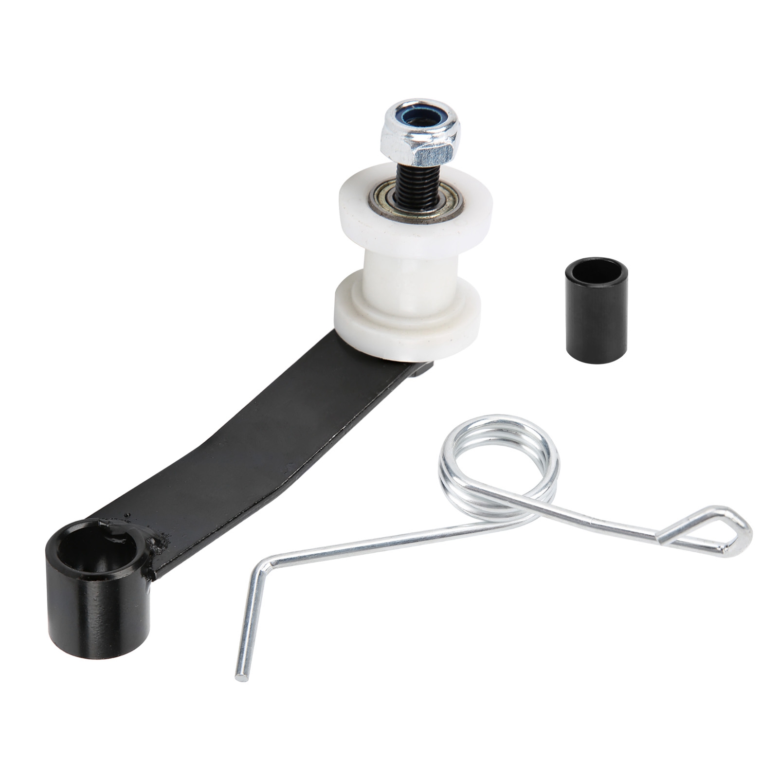 Orivin Heavy-Duty Chain Tensioner For ATV/Go-Kart - Fits 420, 428, 530 Chains, Steel Roller With Spring