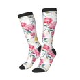 thumbnail image 2 of Balery Colorful Flowers Fun Novelty Socks Men'S Women'S Crew Socks Funny Crazy Novelty Socks Quirky And Cool Socks, 2 of 9