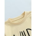 thumbnail image 6 of Elippeo Baby Sweatshirt 1Y 2Y 3Y 4Y 5Y 6Y Tops with WLID LIKE MY CURLS Letter Print, Classic Round Neck Spring Clothing, 6 of 10