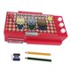thumbnail image 5 of 1:12 Pen Box Model Dollhouse Simulation Collection Mini Stationery Organizer Case de Lápices Modelo de Juguete Train rojo, 5 of 8