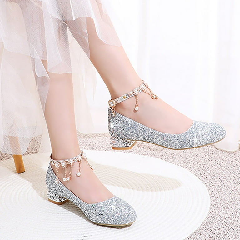open lace back dress Amazon.com | Heiyom Women's Bow Clear Heels Slippers Dress Sandals Square  Toe Stiletto Mules Slip on Wedding Prom Shoes Black 37US7