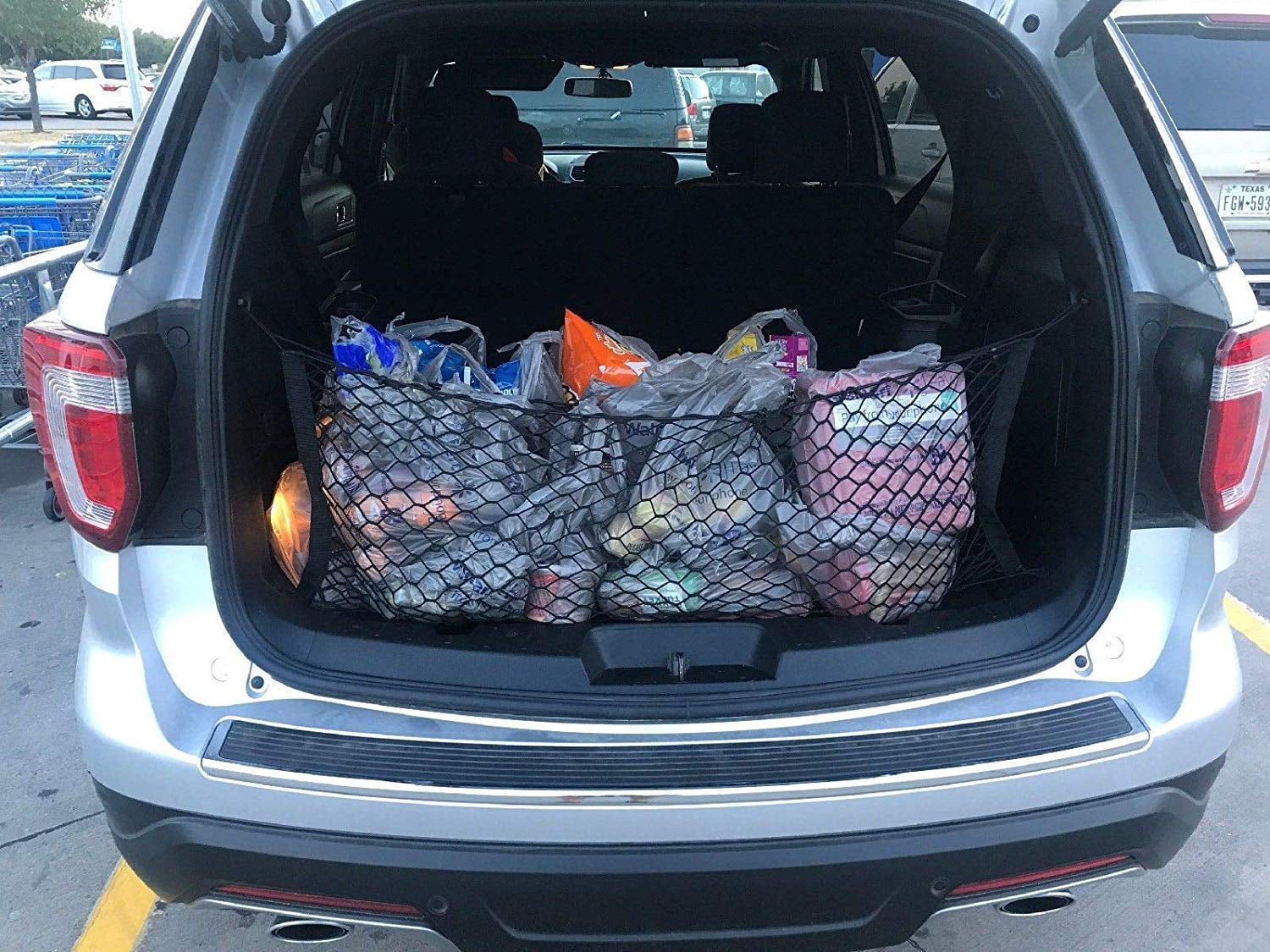 Envelope Style Trunk Cargo Net For FORD EXPLORER 2020 2021 2022 New