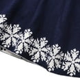 thumbnail image 5 of Youmylove Toddler Girls Children Winter Christmas Long Sleeve Deer Snowflakes Sweater Dress Princess Dress Warm For Babys Clothes Xmas Red Navy, 5 of 6