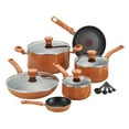 thumbnail image 4 of T-Fal 14-Piece Excite Non-Stick Cookware Set, 4 of 6