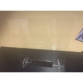 thumbnail image 2 of Sneeze Guard - 32"w x 24"h Protective Freestanding Shield with Transaction Window for Offices and Stores (5-Pack), 2 of 7