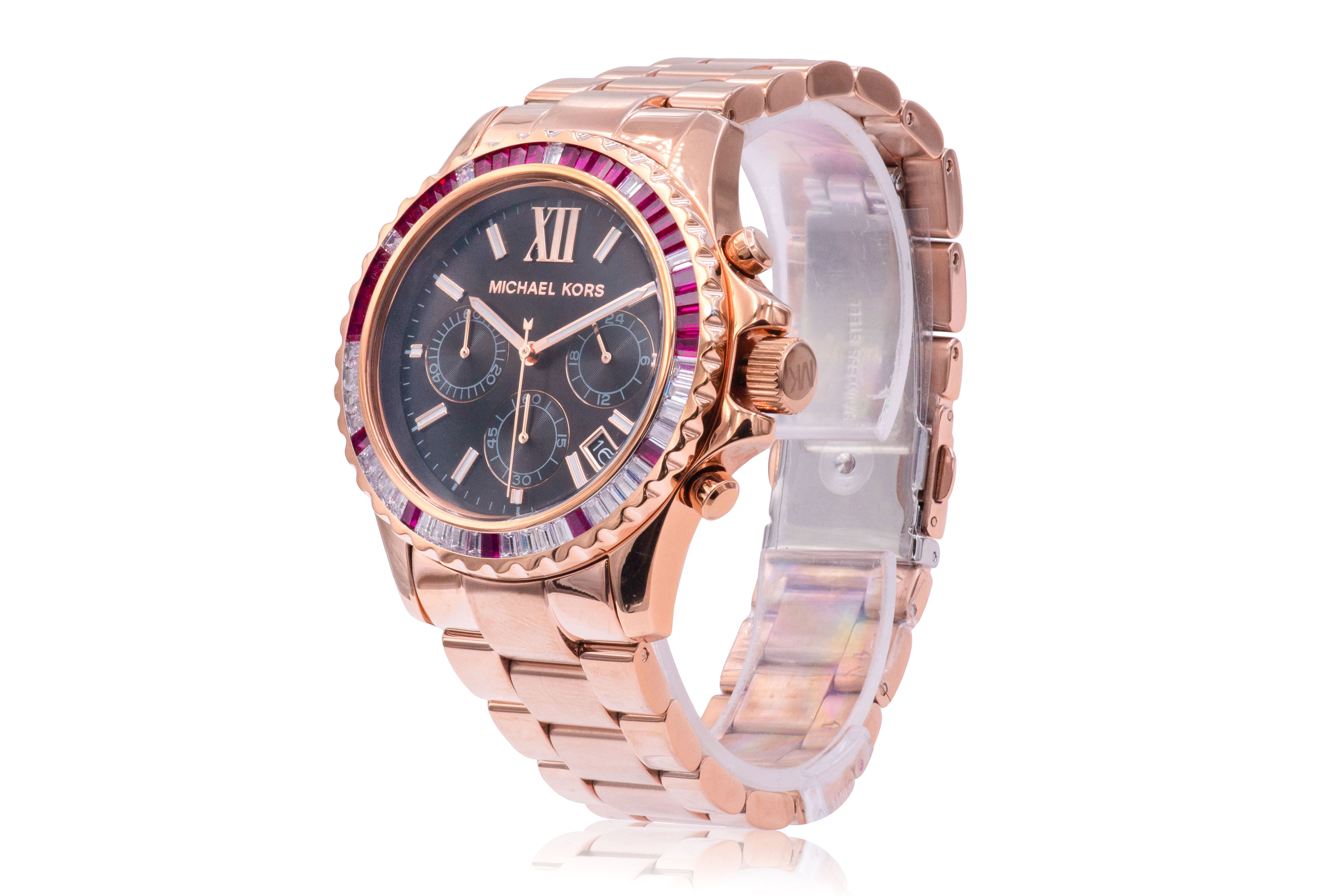Amazon.com: Michael Kors Bradshaw Chronograph Two-Tone