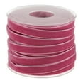 thumbnail image 4 of AISAMEFE 2 Roll Velvet Ribbons, Single Face Spool Satin Velvet Ribbons , 20 Yards 3/8inch for Gift Wrapping,Wedding Floral Bouquets Decoration,DIY Craft Supplies, 4 of 6