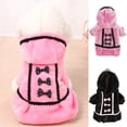 thumbnail image 2 of Fashionable Pet Vest Dress Bow-Knot Design Two-Leg Pet Vest Coat, Keep Warmth, Stylish Fashion for Dogs, 2 of 8