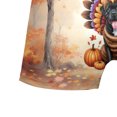 thumbnail image 5 of Happy Thanksgiving Pitbull Turkey Costume Pumpkins Autumn Leaves All Over Print Boxer Briefs Underwear for Men Dad Terrier Dog Lover - 13014, 5 of 6