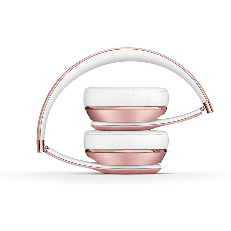Open Box Beats Solo3 Wireless On-Ear Headphones - Rose Gold