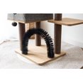 thumbnail image 2 of Catry Elevate Modern Wooden Cat Tree with Condo & Groomer, 2 of 6