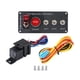 thumbnail image 2 of Panel de carreras, panel de interruptores de palanca de motor de automóvil de carreras de 12 V Panel de interruptores de encendido de carreras diseñado a la perfección, 2 of 9