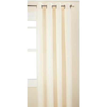 Monterey Grommet Curtain Panel 52 By 95 Alabaster Lined