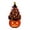Style A: Halloween Pumpkin Type A, variant on 7.87x7.87x13.78in Resin Spruce Tree on Halloween Pumpkin Base Tabletop Figurine, Gothic Spooky Holiday Desktop Decoration for Mantel Shelf Party, Unique Carved Pumpkin Accent Type A