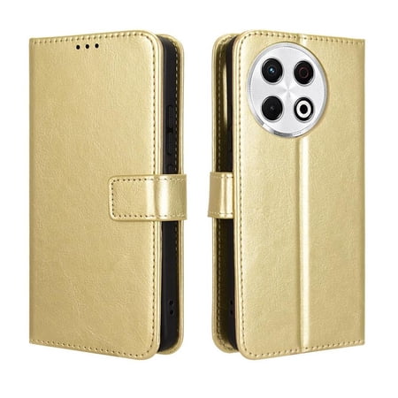 Flip Case for Tecno Spark 30 Pro 4G All-in-One Wallet Multifunctional Folio Flip Cover with Card Holder and Detachable Wrist Strap