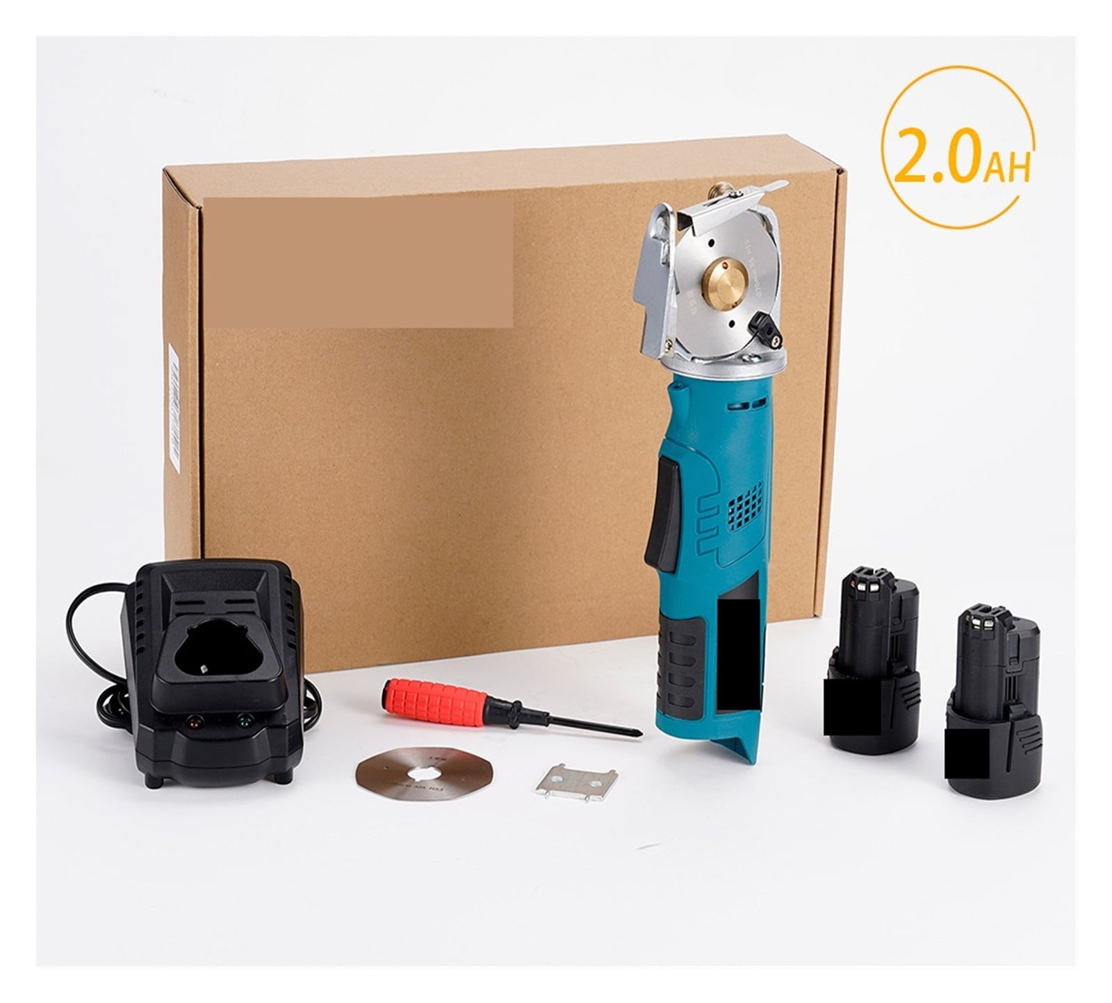Electric Round Scissors Cloth Cutter Fabric Knife Shear Cutting DIY Apparel Sewing Power Tool ,Sharp & Durable