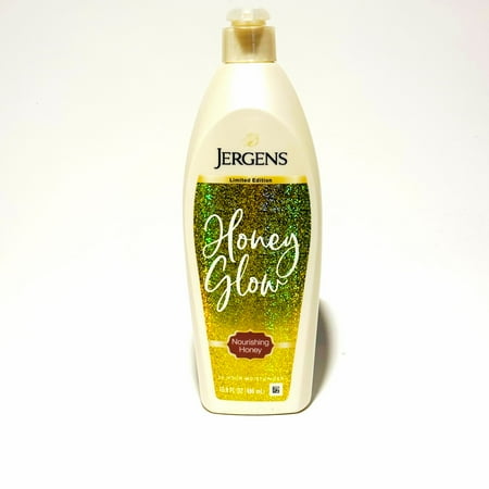 Jergens Honey Glow 24 Hour Moisturizer Nourishing Honey Limited Edition 16.8 oz