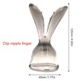 thumbnail image 3 of 4 Pieces Back Massage Attachments Accessories Soft Material Handheld Massager Tools Hole 4.5cm/1.77Inches, 3 of 6