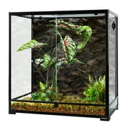REPTI ZOO 70 Gallon Tempered Glass Reptile Terrarium 30" x 18" x 30"